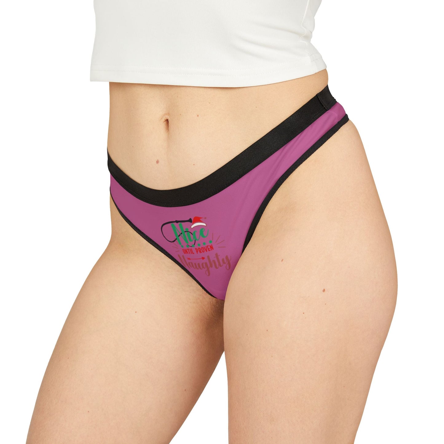 Naughty Until Proven Women's Thongs - Holiday Lingerie - Ormond Beach Boutique