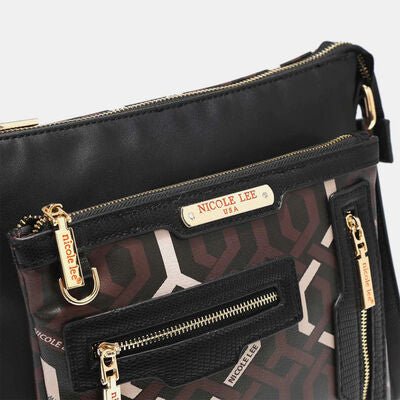 Nicole Lee USA Geometric Pattern Crossbody Bag - Ormond Beach BoutiqueTrendsiOrmond Beach Boutique0198ef8c - eced - 4107 - 9bf4 - 332df337deed - Min100700106251881100700106251881BlackOne Size