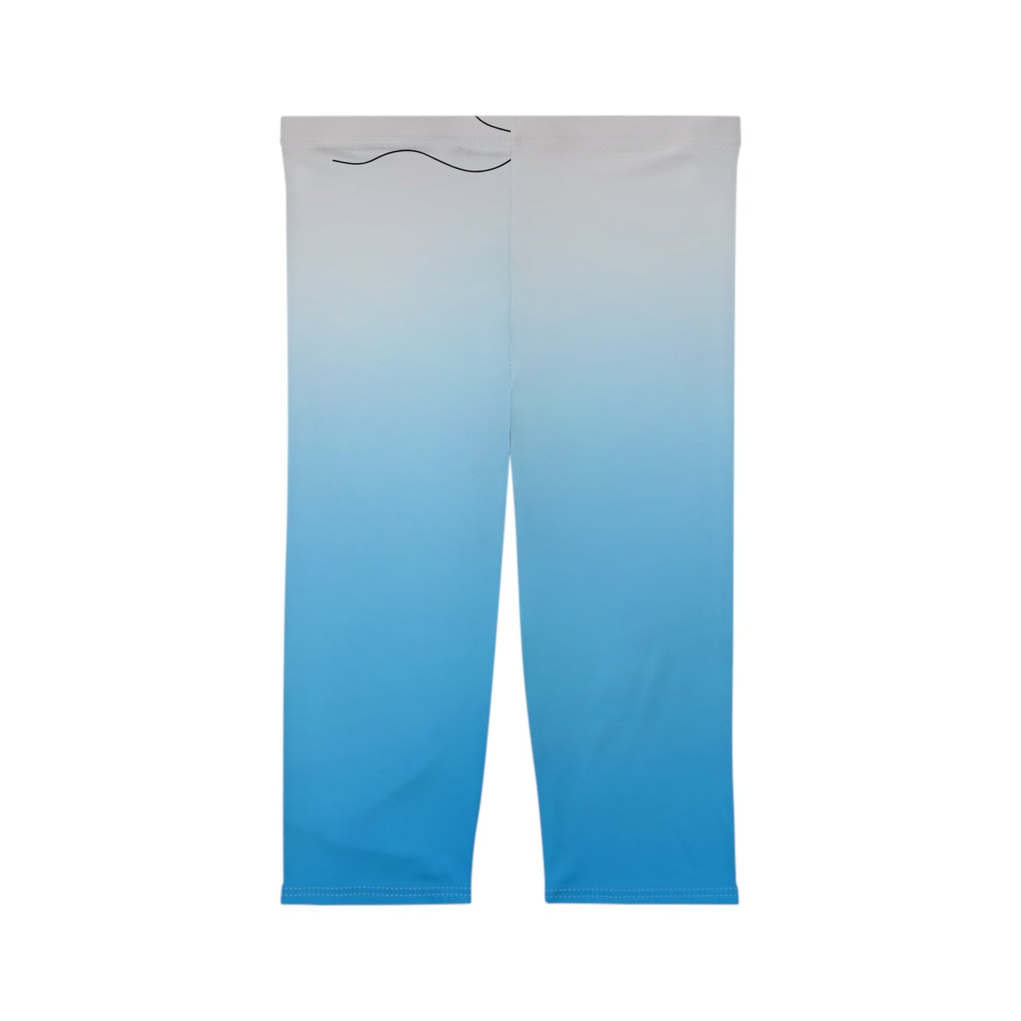 Ocean Breeze Women’s Capri Leggings - Comfortable & Stylish Activewear for Everyday Wear - Ormond Beach Boutique