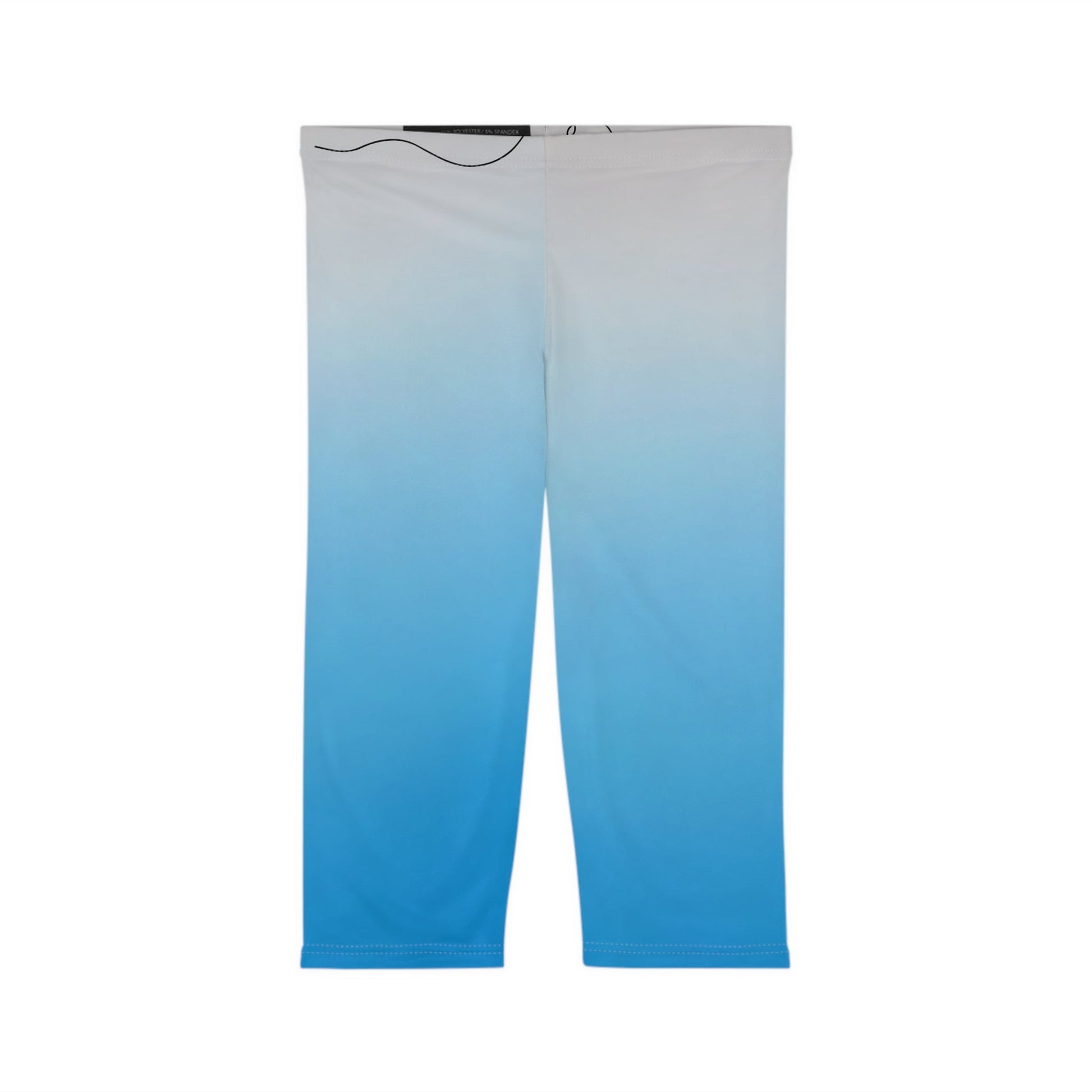 Ocean Breeze Women’s Capri Leggings - Comfortable & Stylish Activewear for Everyday Wear - Ormond Beach Boutique