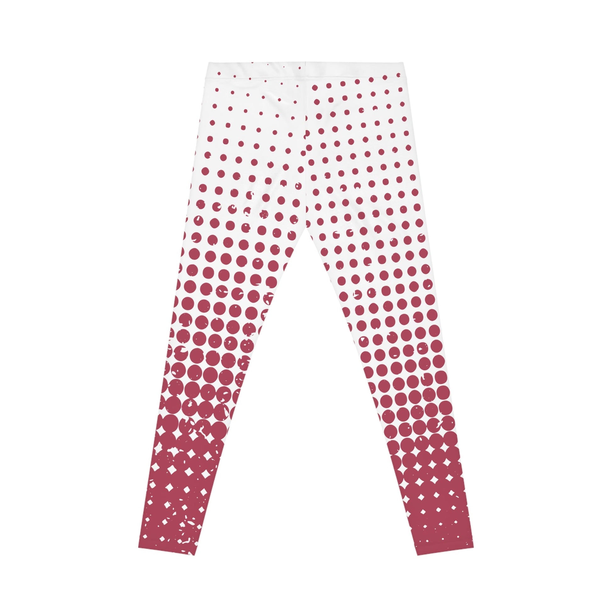 Ombre Dot Pattern Women's Casual Leggings - Perfect for Everyday Comfort - Ormond Beach Boutique