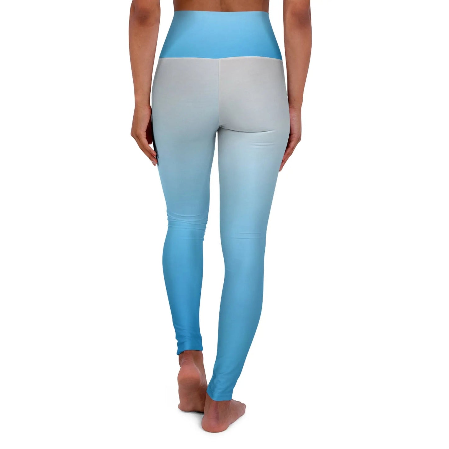 Ombre High Waisted Yoga Leggings - Stylish & Comfortable Activewear for Fitness Enthusiasts - Ormond Beach Boutique