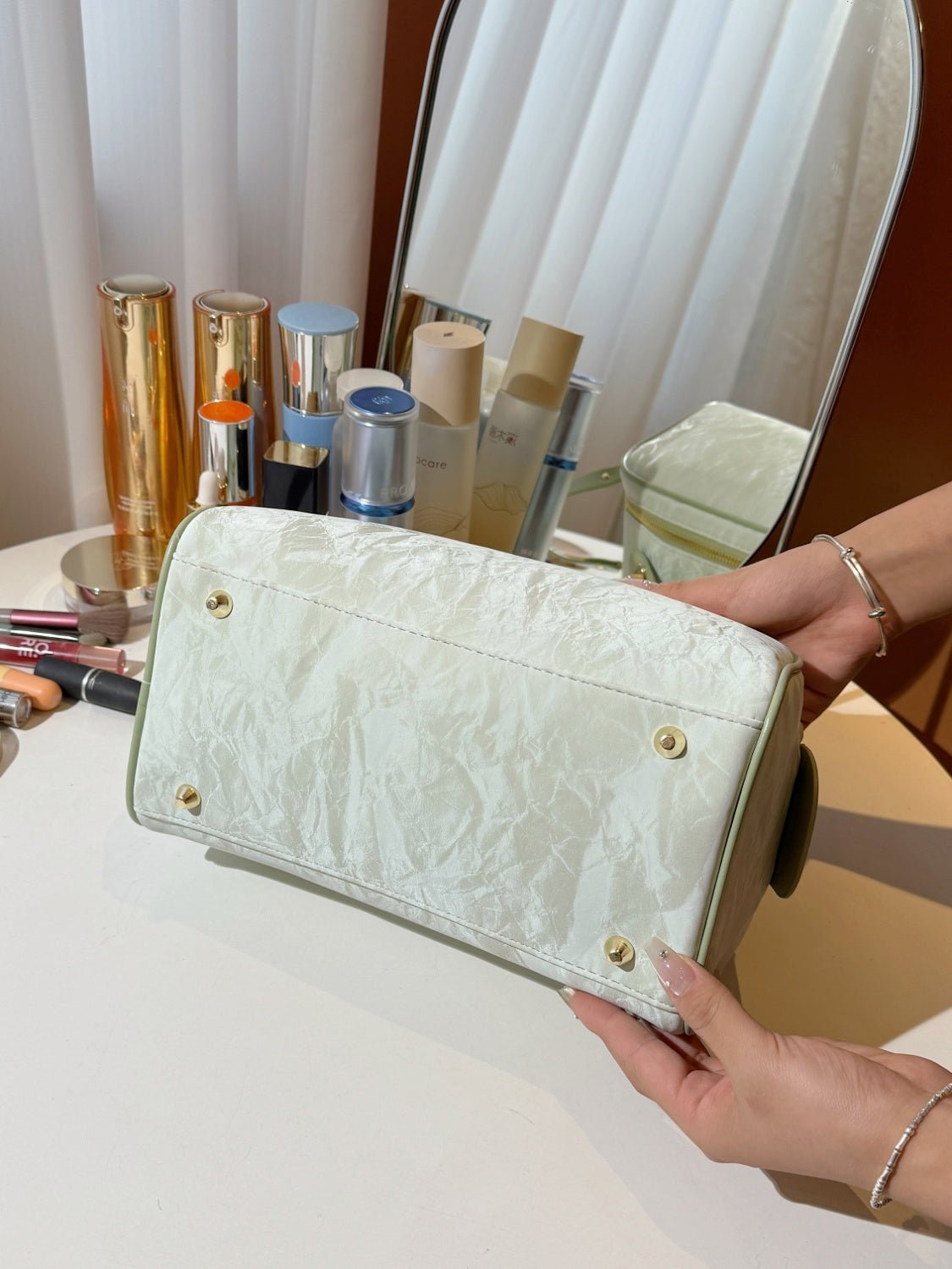 PU Leather Cosmetic Bag and Clutch Set - Ormond Beach BoutiqueTrendsiOrmond Beach Boutiquec1f2418d - d9d6 - 403b - bdbb - d1be601e9c5b - Max100700469011521100700469011521Blush PinkOne Size