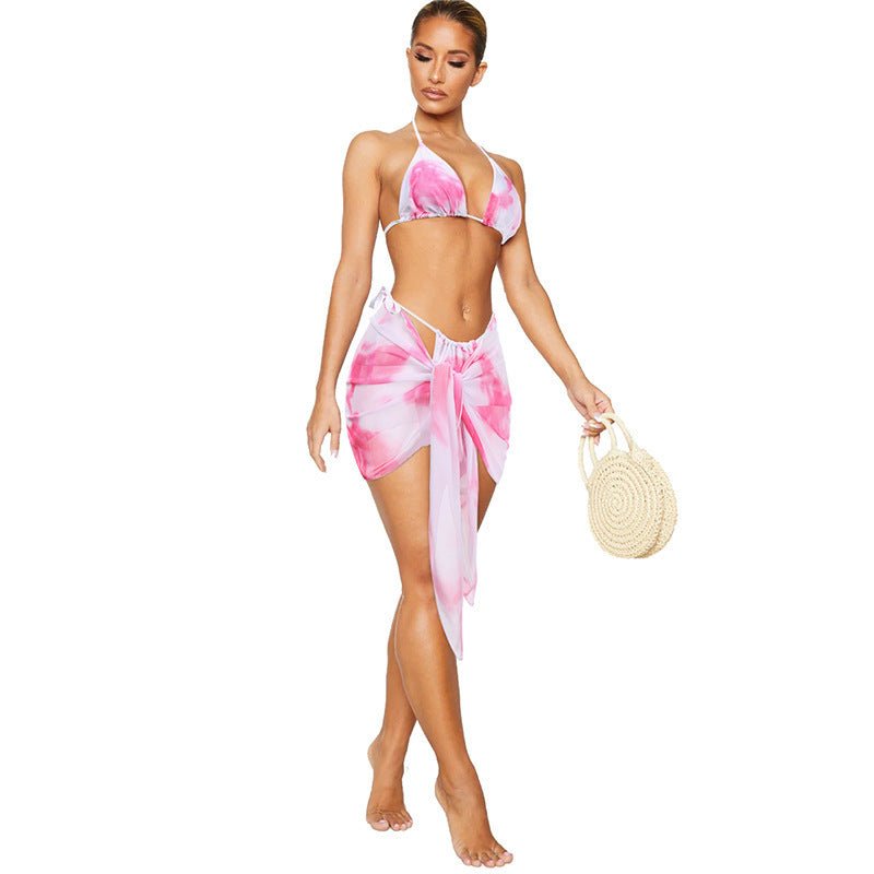 Split Swimsuit Women's Bikin Three - piece Swimwear - Ormond Beach Boutique