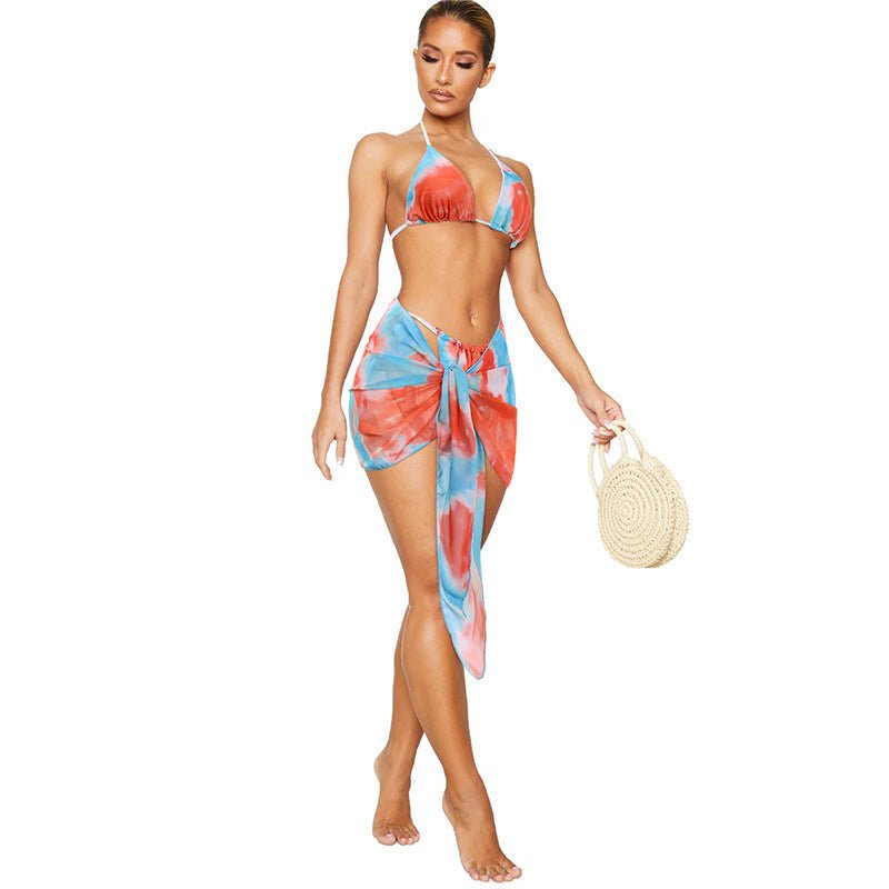 Split Swimsuit Women's Bikin Three - piece Swimwear - Ormond Beach Boutique