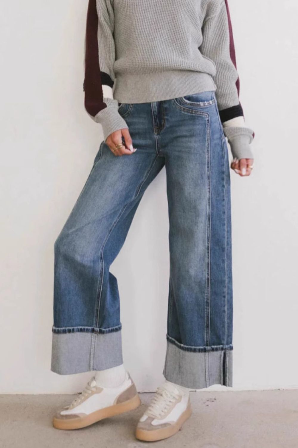 Straight Leg Jeans with Pockets - Ormond Beach Boutique