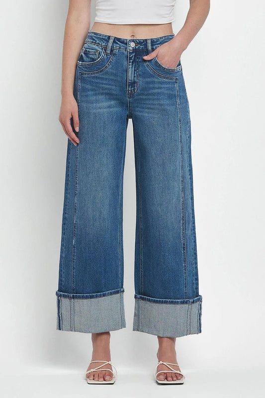 Straight Leg Jeans with Pockets - Ormond Beach Boutique