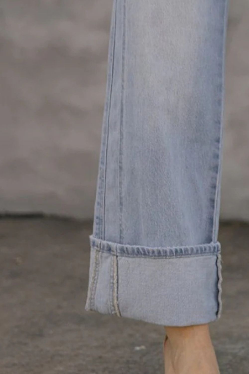 Straight Leg Jeans with Pockets - Ormond Beach Boutique