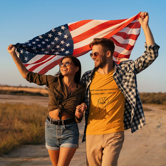 Unisex Rebel Message T-Shirt - Fun & Bold Graphic Tee for Everyday Wear - Ormond Beach Boutique