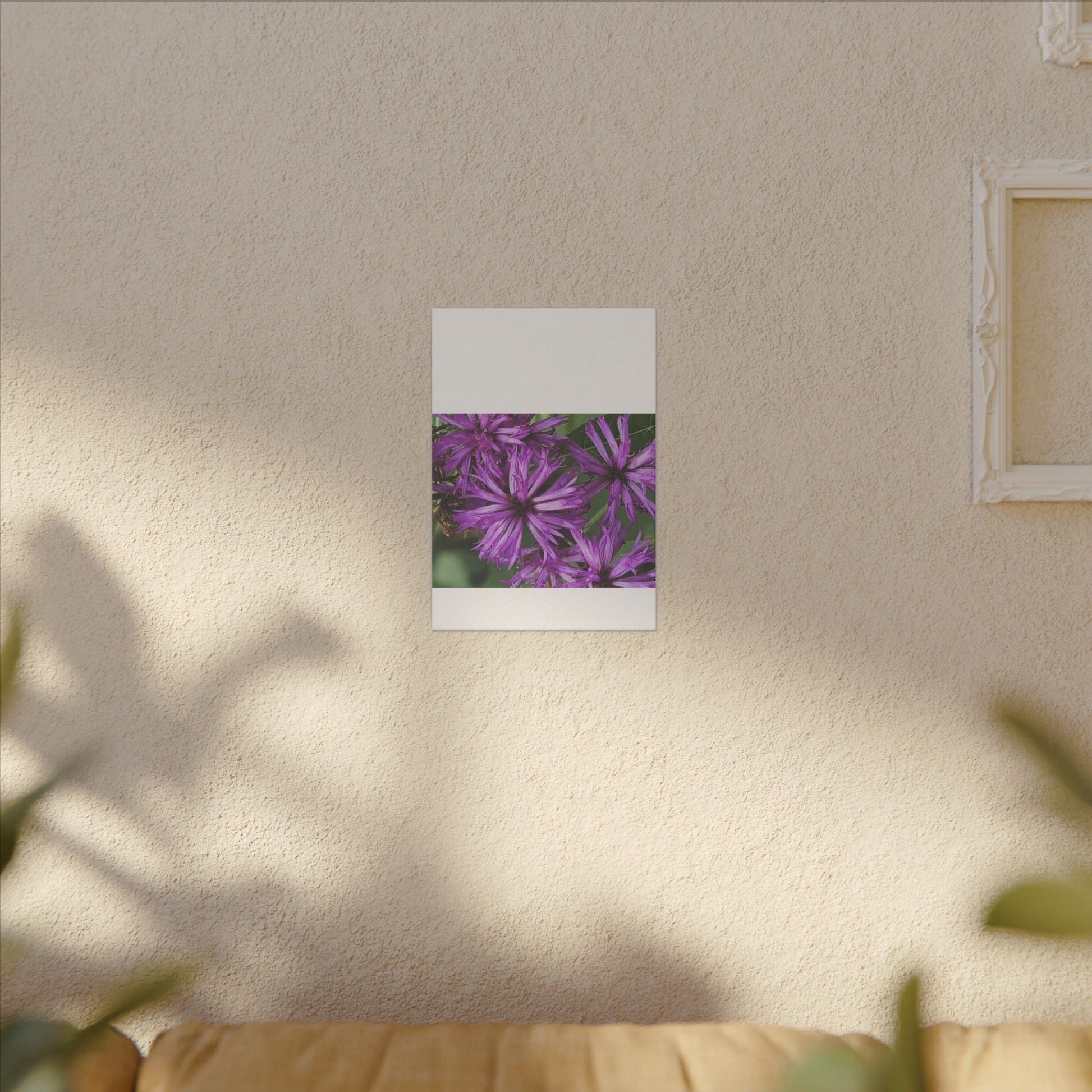 Vibrant Floral Giclée Print Canvas - Purple Beauty for Home Décor - Ormond Beach Boutique