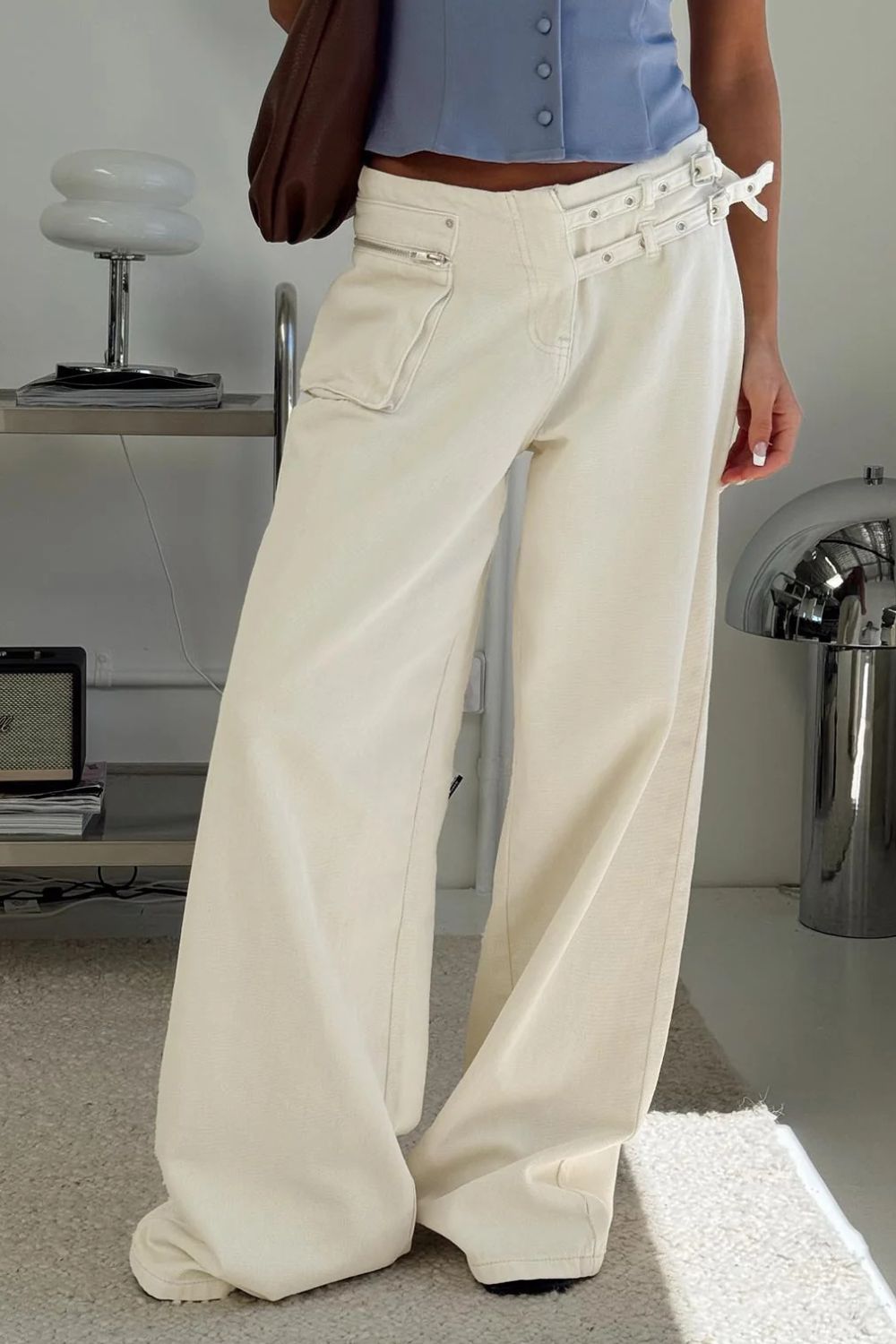 Wide Leg Jeans with Pockets - Ormond Beach Boutique